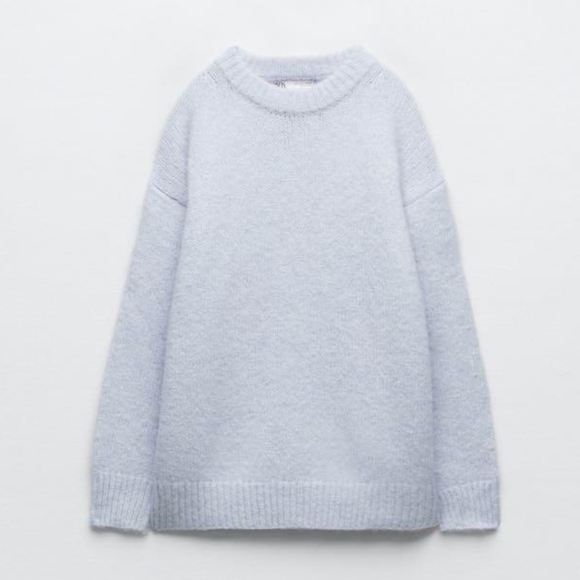 ZARA Soft Touch Knit Wool Alpaca Sweater - Picture 1 of 8